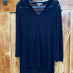 Roz&Ali Loose black blouse size s